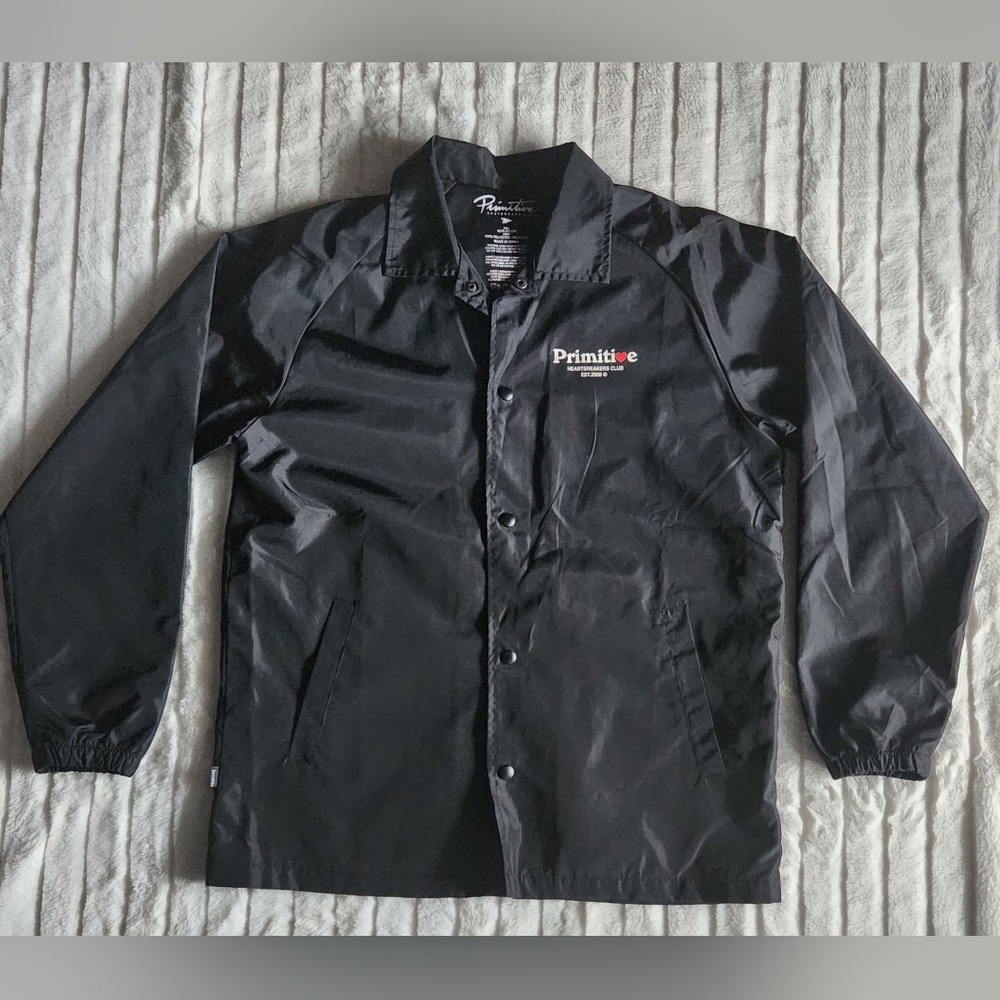 Primitive Skateboarding x Heartbreakers Club Jacket Men Size Medium